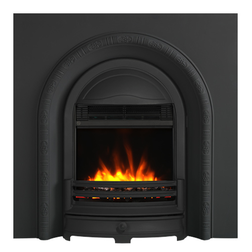decorative arch black electric