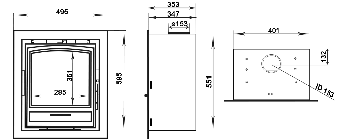 trajan 4 sided trim diagram