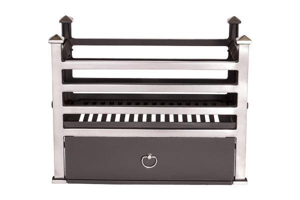 pendle basic polished fire basket