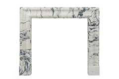 bolection arabescato mantel